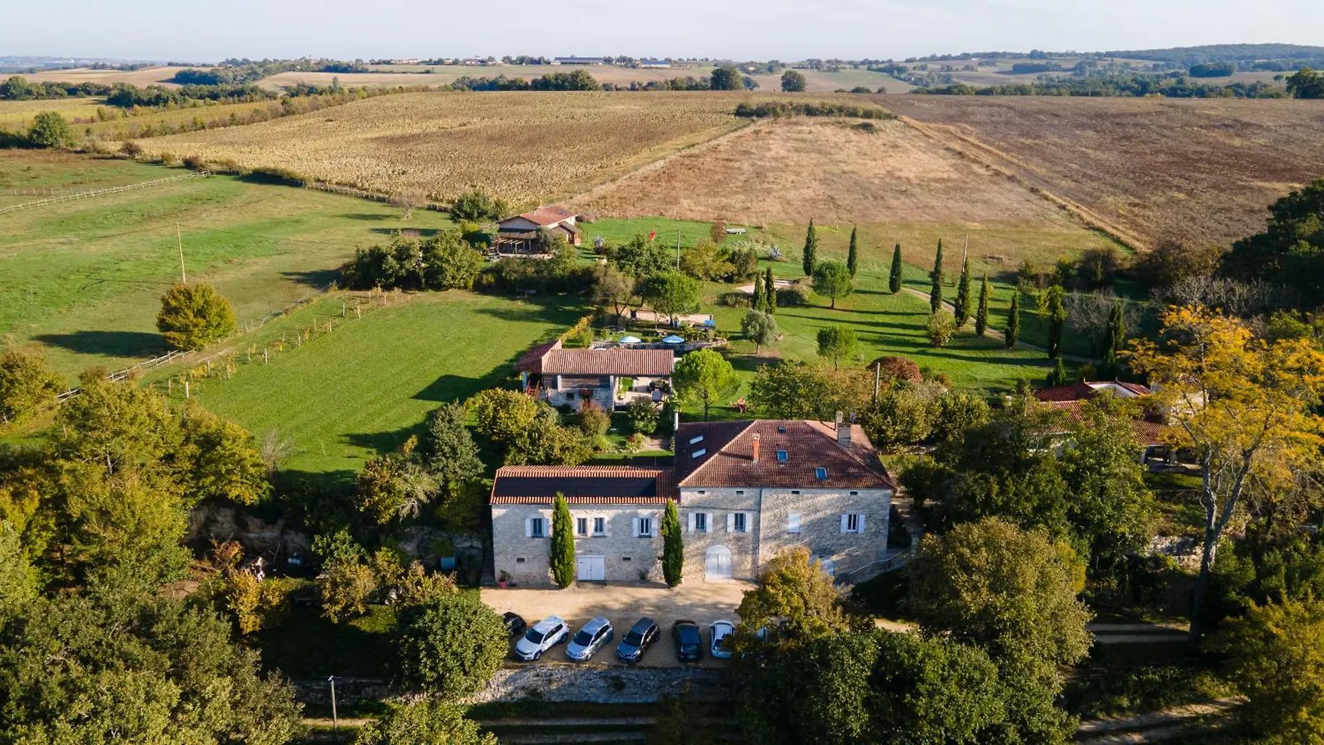 Gite Le Bon Sens - Domaine La Rose Des Vents Castelnau-sur-lʼAuvignon 0*,  Frankrijk